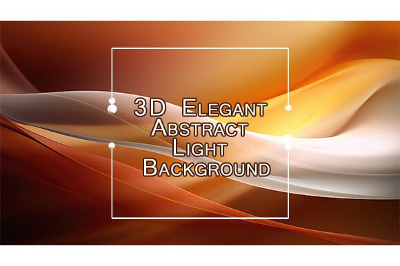 3D Elegant Abstract Light Background