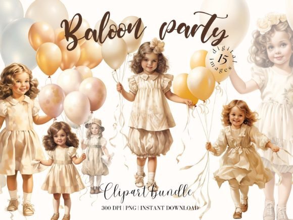 Girl with Balloons: A Comprehensive Guide to This Adorable Design Bundle for Creative Projects