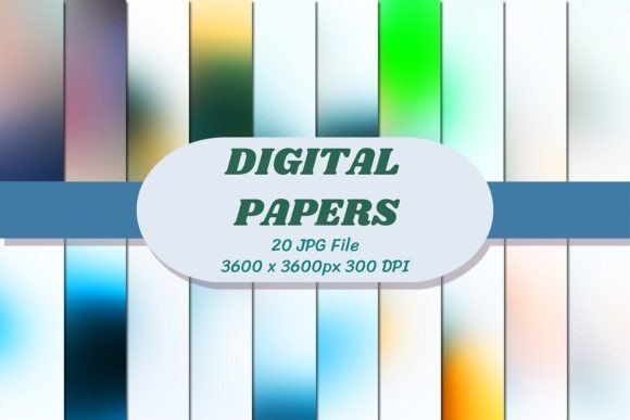 Gradient 39 Background Digital Papers