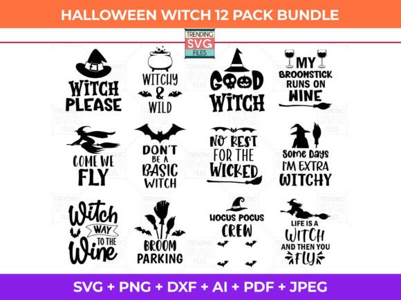 Halloween Witch Bundle: A Comprehensive Guide to Versatile Digital Design Assets