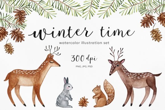 The Art of Seasonal Storytelling: How the Winter Watercolor Set Redefines Holiday Branding and Personal Design